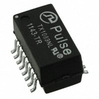 TX1089NLT by Pulse Electronics - XFRMR 1CT:1CT/1CT:1CT 1.2/1.2MH