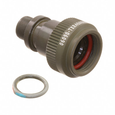 TXR40AB00-1004BI by TE Connectivity Raychem Cable Protection - CONNECTOR BACKSH ADPT SZ11 B OLIV M15