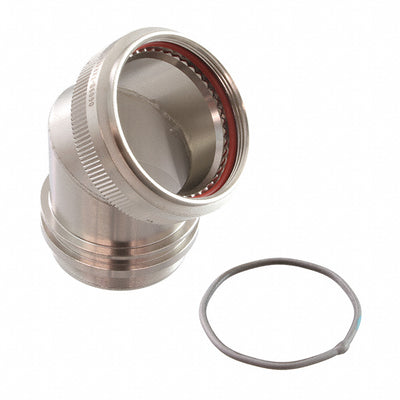 TXR40AC45-2420AIL by TE Connectivity Aerospace, Defense and Marine - CONNECTOR BACKSH ADPT SZ25 J SIL M37