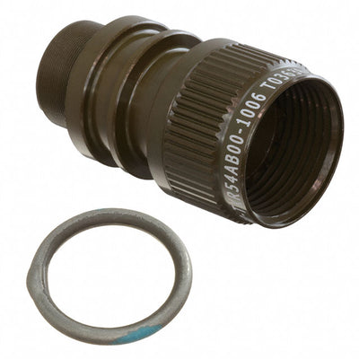 TXR54AB00-1006AI by TE Connectivity Aerospace, Defense and Marine - CONNECTOR BCK ADPT SZ10-10SL 5/8-24