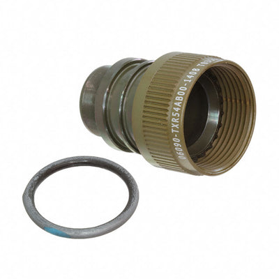 TXR54AB00-1408AI by TE Connectivity Aerospace, Defense and Marine - CONNECTOR BCKSH ADPT SZ12-14S 7/8-20