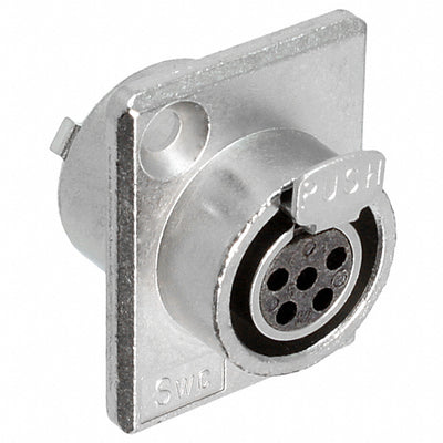 TY5F by Switchcraft Inc. - CONNECTOR PLUG FMALE MINI XLR 5P SLDR