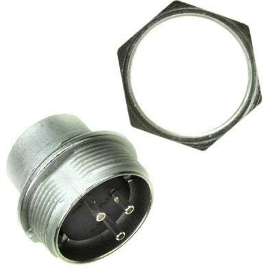 T3262009U by Amphenol Tuchel Industrial - CONNECTOR RECPT MALE 3P SILV SLDR CUP
