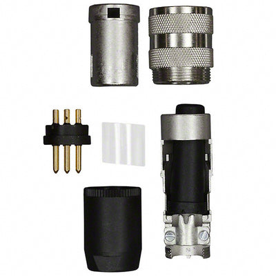 T3400018U by Amphenol Tuchel Industrial - CONNECTOR PLUG MALE 6P GOLD SLDR CUP
