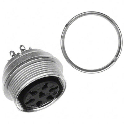 T3478100U by Amphenol Tuchel Industrial - CONNECTOR RECPT FMALE 7P SOLDER CUP