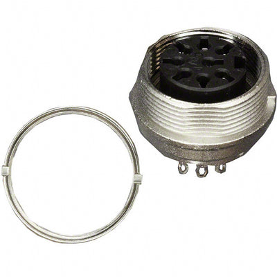 T3507100U by Amphenol Tuchel Industrial - CONNECTOR RECPT FMALE 8P SOLDER CUP