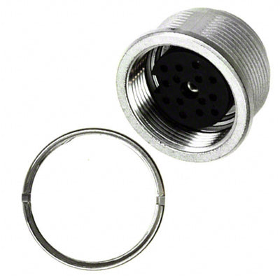 T 3653 004 by Amphenol Tuchel Industrial - CONNECTOR RECPT FMALE 14P SOLDER CUP