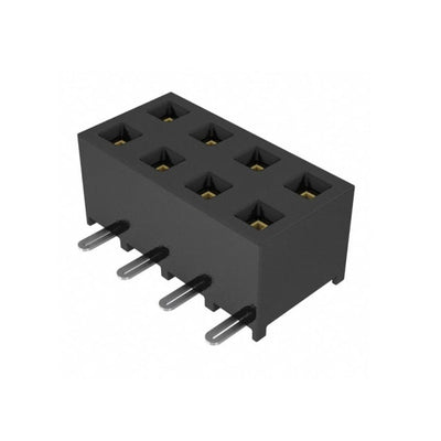 SSW-104-22-S-D-VS-TR by Samtec Inc. - CONNECTOR RECPT 8POS 0.1 GOLD SMD