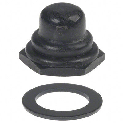 U1656 by APEM Inc. - PUSHBUTTON FULL BOOT BLACK