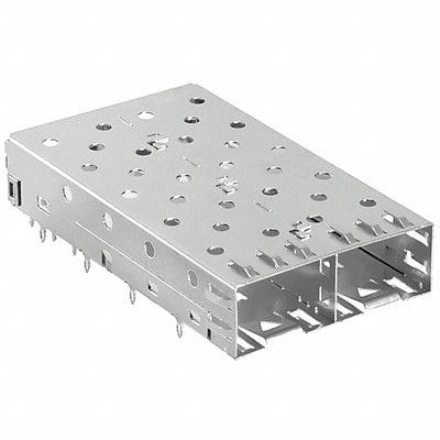 U77-A2114-1001 by Amphenol ICC (Commercial Products) - CONNECTOR SFP CAGE 1X2 PRESS-FIT R/A