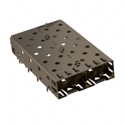 U77-A2114-200T by Amphenol ICC (Commercial Products) - CONNECTOR SFP CAGE 1X2 PRESS-FIT R/A