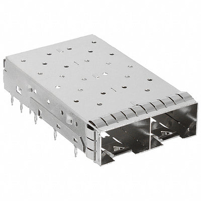 U77-A261M-2081 by Amphenol ICC (Commercial Products) - CONNECTOR SFP+ CAGE 1X2 PRESS-FIT R/A