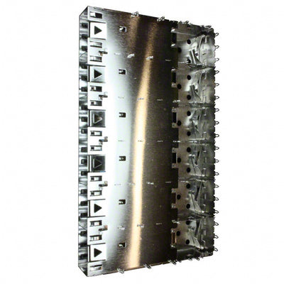 U77-A6114-2001 by Amphenol ICC (Commercial Products) - CONNECTOR SFP CAGE 1X6 PRESS-FIT R/A