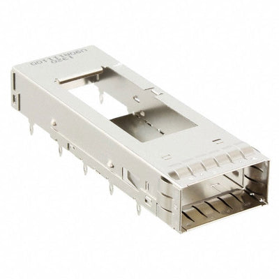 U90-A111-1001 by Amphenol ICC (Commercial Products) - CONNECTOR QSFP CAGE PRESS-FIT R/A