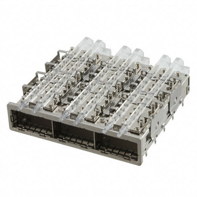 U90-G361-101A by Amphenol ICC (Commercial Products) - CONNECTOR QSFP CAGE 1X3 W/HSINK R/A