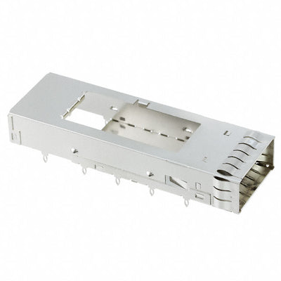 U95-T111-1001 by Amphenol ICC (Commercial Products) - CONNECTOR QSFP+ CAGE PRESS-FIT R/A