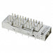 U95-T151-100A by Amphenol ICC (Commercial Products) - CONNECTOR QSFP+ CAGE W/HSINK PRESS RA