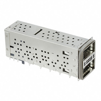 U95-Z105-4071-141 by Amphenol ICC (Commercial Products) - CONNECTOR QSFP+ RCP W/CAGE 2X1 76P RA