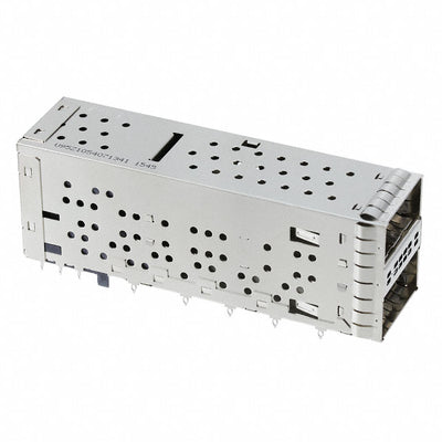 U95-Z105-4071-341 by Amphenol ICC (Commercial Products) - CONNECTOR QSFP+ RCP W/CAGE 2X1 76P RA