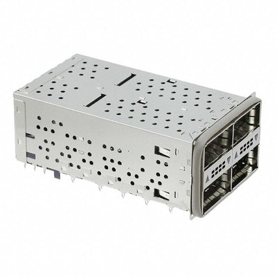 U95-Z205-4081-141 by Amphenol ICC (Commercial Products) - CONNECTOR QSFP+ RCPT CAGE 2X2 152P RA