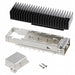 U98-C121-10C1 by Amphenol ICC (Commercial Products) - CONNECTOR CFP4 CAGE W/HSINK PRESS RA