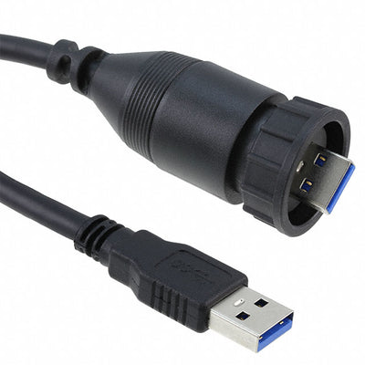 UA30FL-NAML-LB003 by Amphenol LTW - CABLE A PLUG-A PLUG W/COUPL 9.84