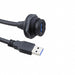UA-30PMFL-LC7B20 by Amphenol LTW - CABLE A RCPT-A PLUG W/COUPL 0.66