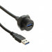 UA-30PMFL-SC7B20 by Amphenol LTW - CABLE A RCPT-A PLUG W/COUPL 0.66