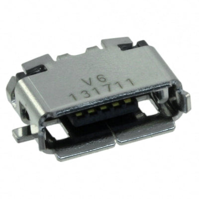 UB-MC5AB2R3-RS04-4S-1-TB NMP by JST Sales America Inc. - CONNECTOR RECPT MICRO USB AB 5P SMD RA
