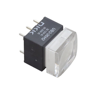 UB226SKW036F-1JB by NKK Switches - PUSH SWITCH BUTTON DPDT 5A 125V