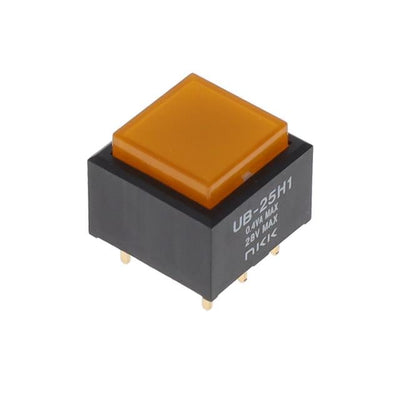 UB25SKG035D-DB by NKK Switches - PUSH SWITCH DPDT 0.4VA 28V