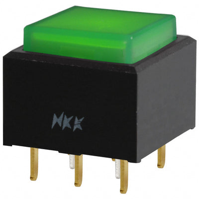 UB25SKG035F-FF by NKK Switches - PUSH SWITCH DPDT 0.4VA 28V