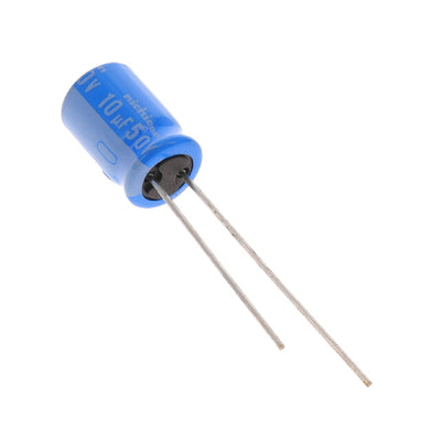 UBT1H100MPD8 by Nichicon - ALUMIN CAP 10UF 20% 50V RADIAL