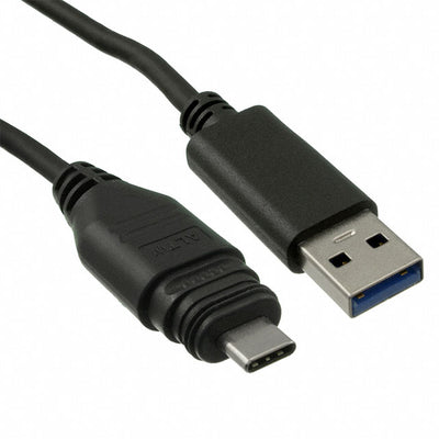 UC30ML-NCML-QB001 by Amphenol LTW - CABLE A PLUG-C PLUG W/COUPL 3.28