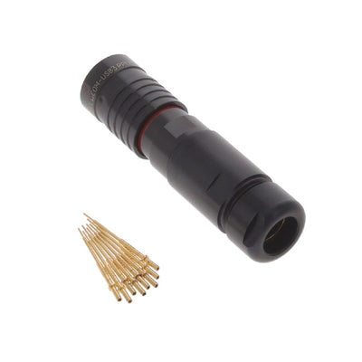 UCOMUSB3PPCBGA by Amphenol Socapex - CONNECTOR PLUG MALE 8POS CRIMP