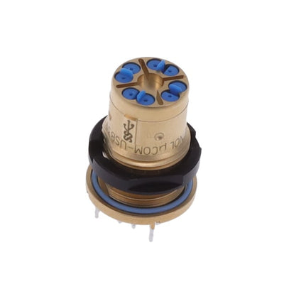 UCOMUSB3RPU by Amphenol Socapex - CONNECTOR RECPT FMALE 8POS SOLDER