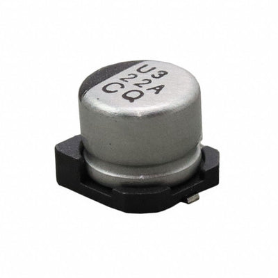 UCQ1A220MCL1GB by Nichicon - ALUMIN CAP 22UF 20% 10V SMD