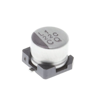 UCQ1C220MCL1GB by Nichicon - ALUMIN CAP 22UF 20% 16V SMD