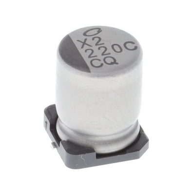 UCQ1C221MCL1GS by Nichicon - ALUMIN CAP 220UF 20% 16V SMD