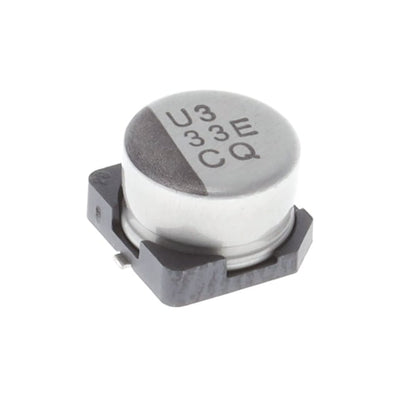 UCQ1E330MCL1GB by Nichicon - ALUMIN CAP 33UF 20% 25V SMD