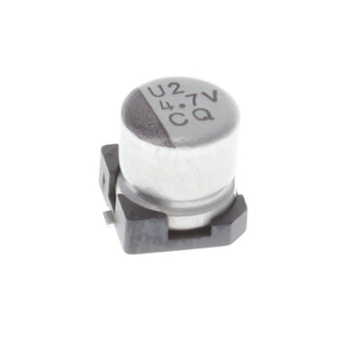 UCQ1V4R7MCL1GB by Nichicon - ALUMIN CAP 4.7UF 20% 35V SMD