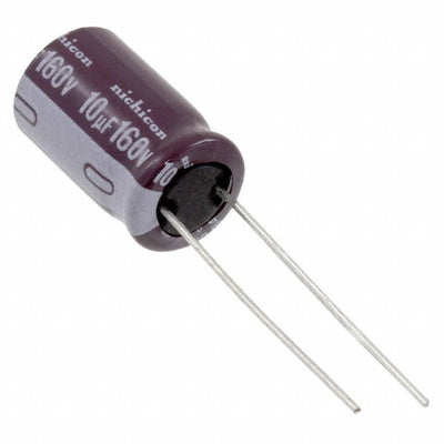 UCS2C100MPD1TD by Nichicon - ALUMIN CAP 10UF 20% 160V RADIAL