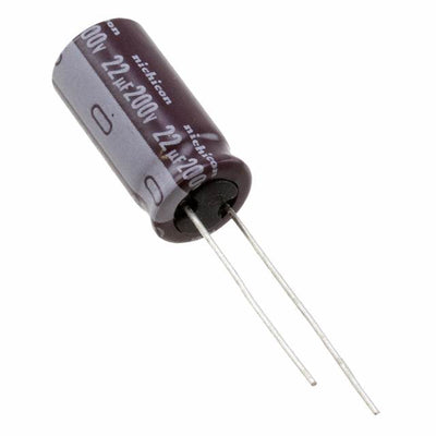 UCS2D220MPD1TD by Nichicon - ALUMIN CAP 22UF 20% 200V RADIAL