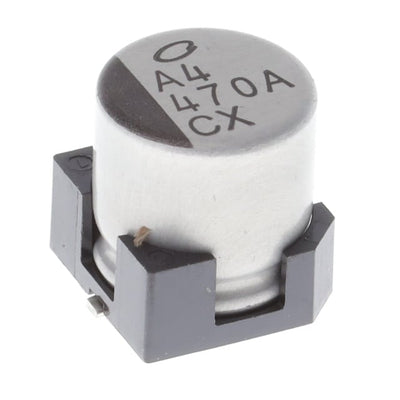 UCX1A471MCS1GS by Nichicon - ALUMIN CAP 470UF 20% 10V SMD