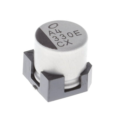 UCX1E331MCS1GS by Nichicon - ALUMIN CAP 330UF 20% 25V SMD
