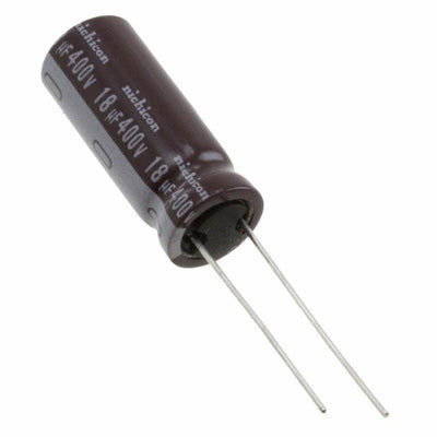 UCY2G180MPD1TD by Nichicon - ALUMIN CAP 18UF 20% 400V RADIAL