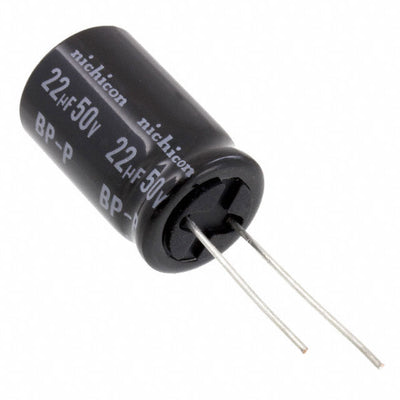 UDB1H220MHM by Nichicon - ALUMIN CAP 22UF 20% 50V RADIAL