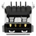 UE27AC54100 by Amphenol ICC (Commercial Products) - CONNECTOR RECPT USB2.0 TYPEA 4POS R/A