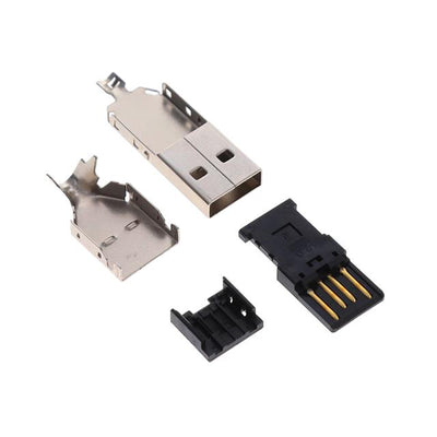 UE28AM54130 by Amphenol ICC (Commercial Products) - USB 2.0 PLUG, A TYPE, SOLDER CUP