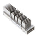 UE36-B16200-06A4A by Amphenol ICC (Commercial Products) - QSFP DD CAGE 1X1 W/ HS FIN PIN H
